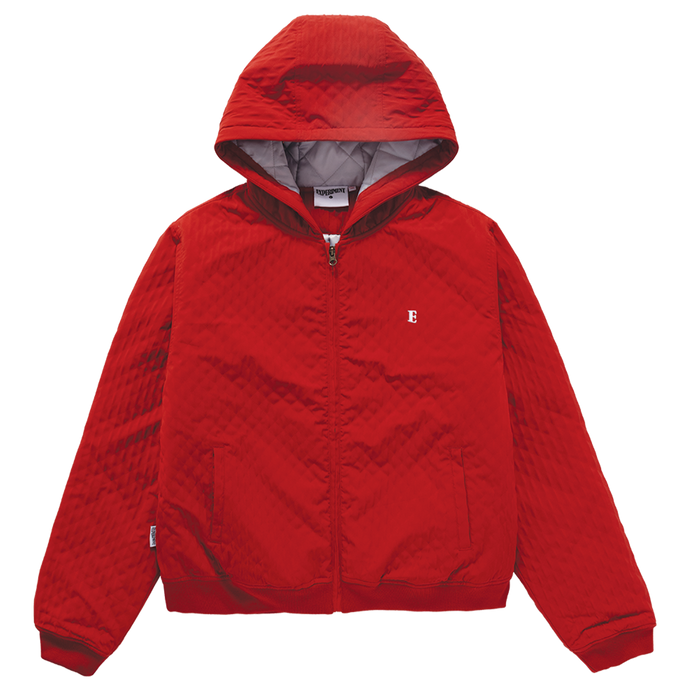 Quilted Work Jacket (Red)