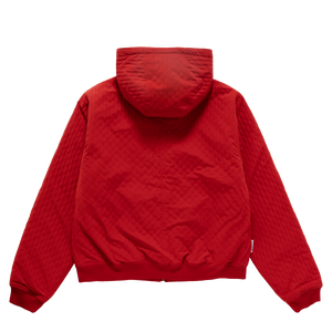 Quilted Work Jacket (Red)